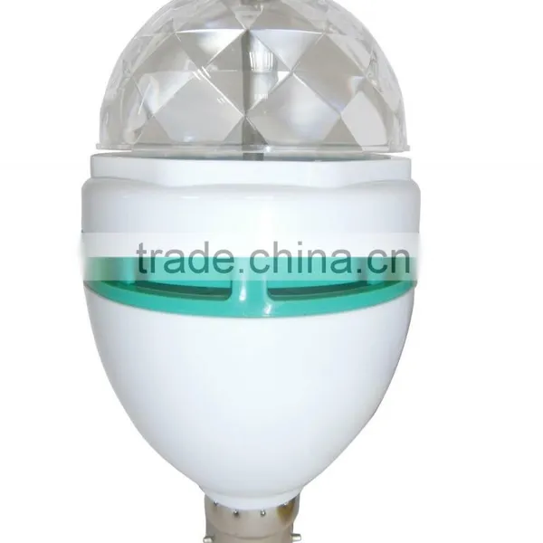 3W Energy High Lumen Color Changing E27 Led Bulb photo-4
