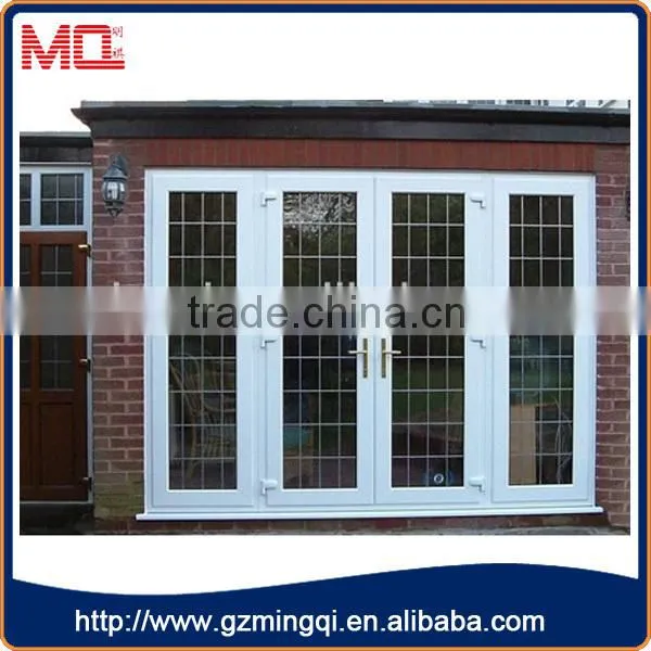 Commercial Upvc Glass Swing Door