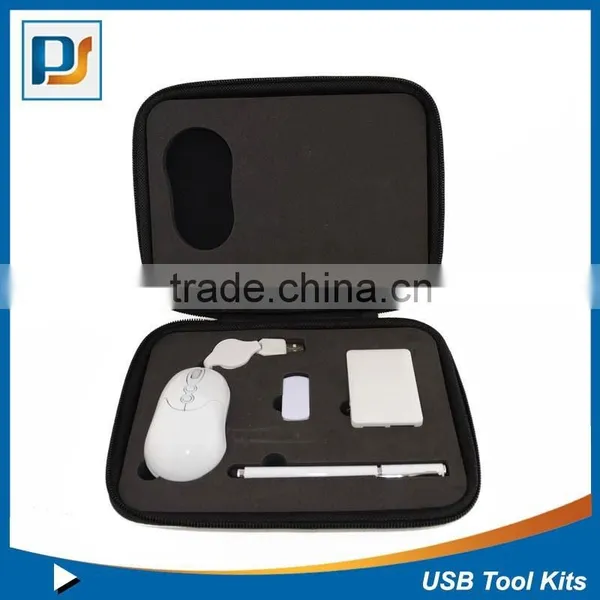 USB LAPTOP / PC Accessory Travel Kit in Zip Case, Accessory IT Travel Kit, Laptop Accessory Compact Gift Set photo-2