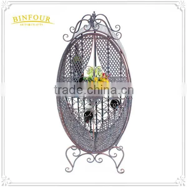 Factory Price Metal Wine Bottle Holder Rack Wine Display Rack Wine Glass Holder photo-2
