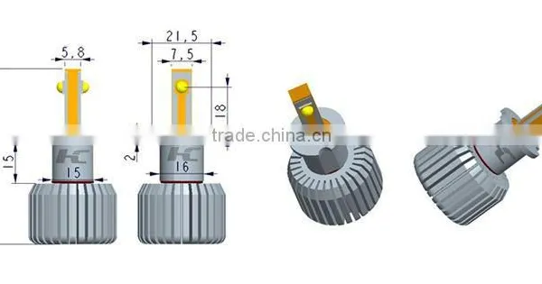 Outstanding Performance High Low Beam Highly Secure Car Xenon H3 6V 100W Short Bulb 4000Lumen photo-2