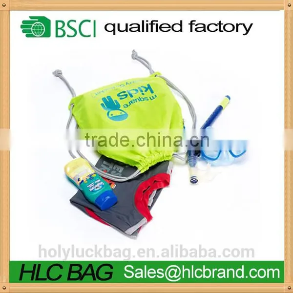 600D Child Daily Use/hiking/sport Backpack Bag With Drawstring photo-2