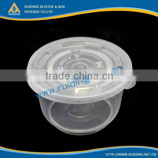Eco Friendly Blister Recyclable PP Noodle Box