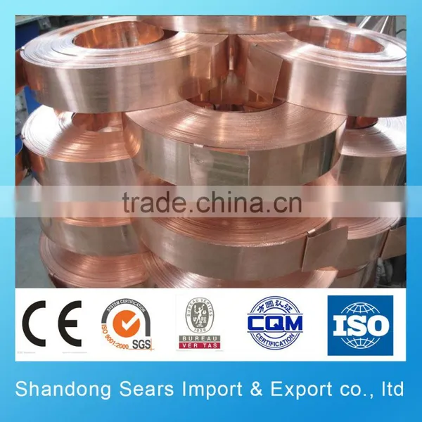 High Quality Tinned Copper Strip Earthing Copper Strip Price of Copper Strips photo-4