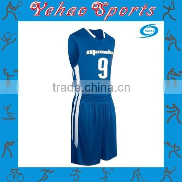 Plain Basketball Uniform With Your Favourite Color Wholesale photo-5
