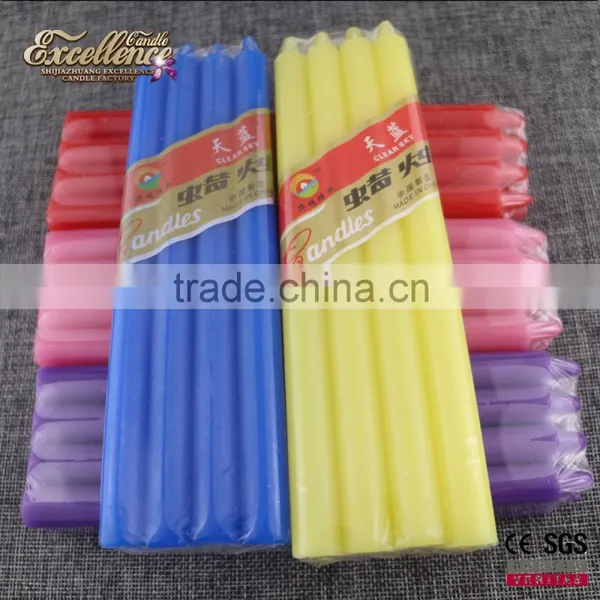2016 Hot Sale Competitive Stick Colorful Candle Bougies in Bulk photo-6