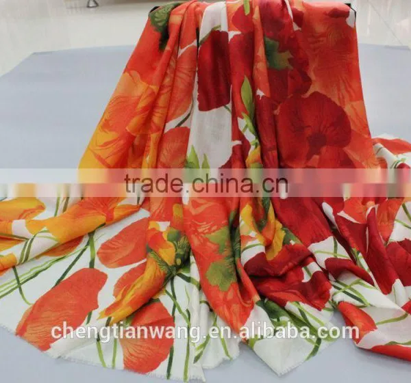 2015 WOOL PRINTED SCARF photo-4