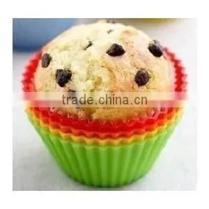Eco-friendly Round Shape Mini Silicone Cake Mold