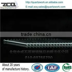 Heat Resistant Brisbane Clear Quartz Glass Tubing 13*9*100 photo-2
