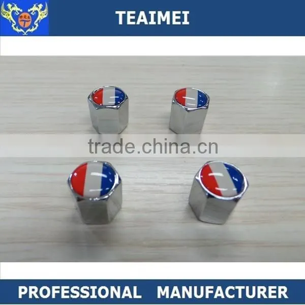 Black And Silver Auto Logos Alloy Wheel Metal Tyre Tire Valve Caps photo-2