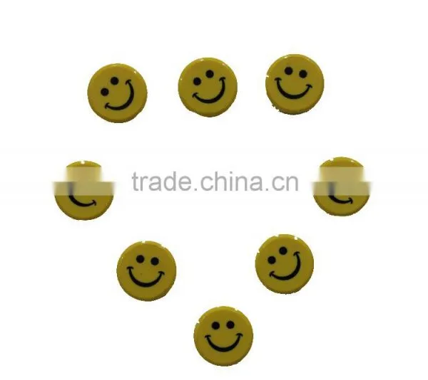 Smile Face Whiteboard Magnetic Button for School Teaching and Drawing photo-3