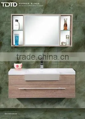 Bathroom Ceramic Wash Basin Cabinet/vanityQH8004