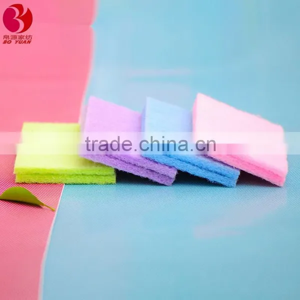 2016 Durable Colorful Cleaning Best-Sale Promotion High Quality Kitchen Scrubber Scouring Pad photo-3