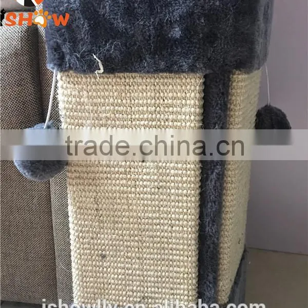 2016 New Cat Scratch Board Wall Sisal Scratch Board Stuff Ball Cat Toy photo-4