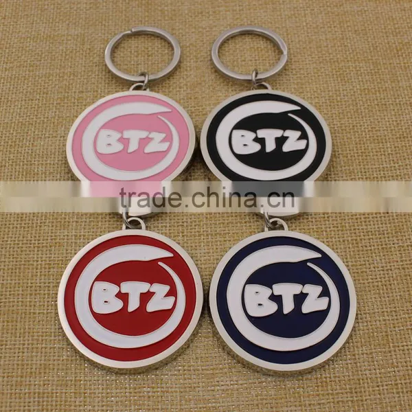 High Quantity Custom Metal Enamel Keychain for Sale photo-6