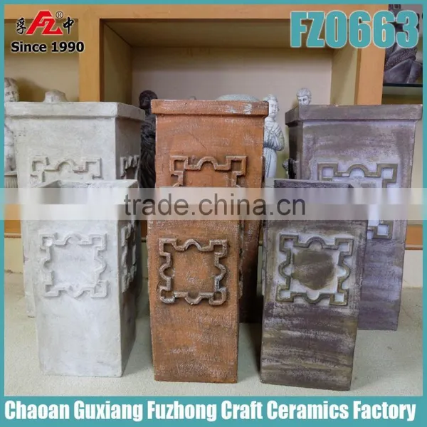 Big Outdoor Ceramic Planter
