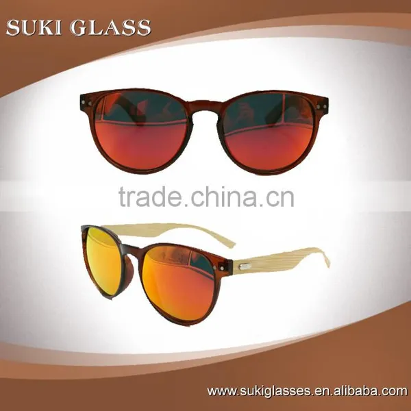 2016 Fashion Women Sunglasses Plastic Way Bamboo Glasses photo-3