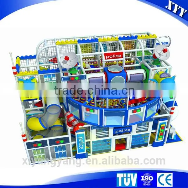 2015 New Design Police Station Used Commercial Kids Indoor Playground photo-2