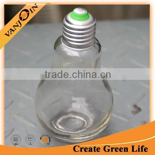 Light Bulb Glass Bottle Container, DIY Terrarium Decorative Jar Vase photo-4