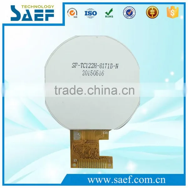 1.22" Inch 240x204 Dots Round TFT IPS LCD Panel SPI Interface 13pins photo-3