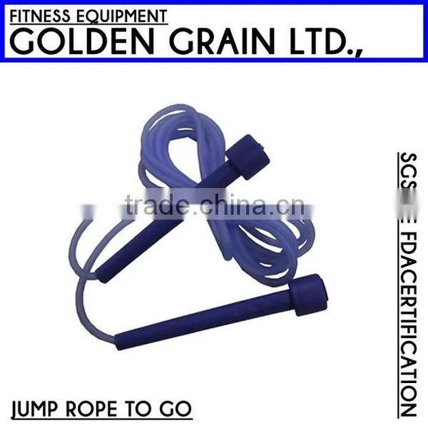 2015 new style Professional rubber skipping rope