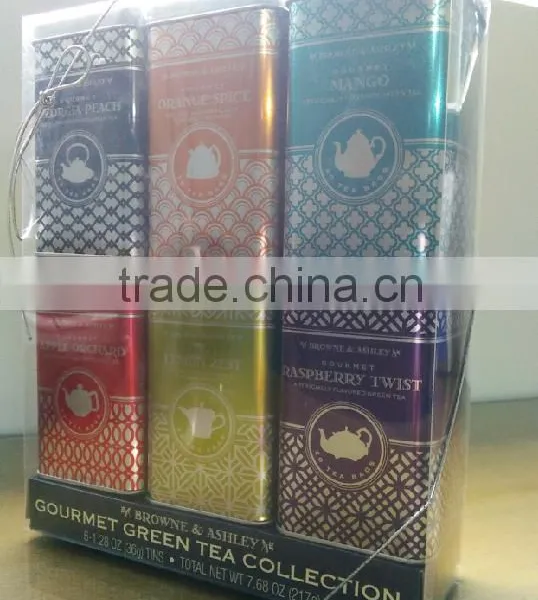 Tea Bag 6 Cans of Flavor Tea Set
