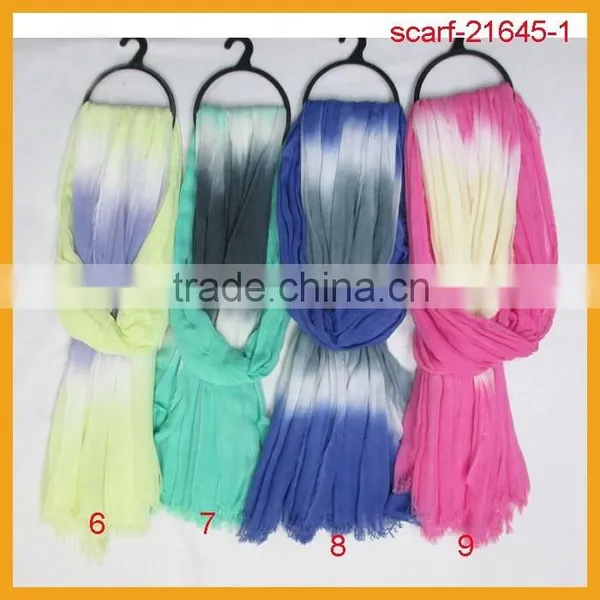 Tie-dyeing Fashion Modal Scarf photo-2