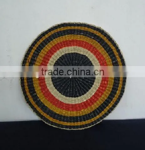 Round Seagrass Woven Placemat