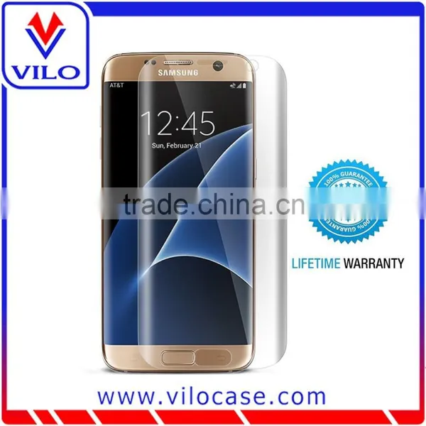 Premium PET Film Screen Protector For Samsung Galaxy S7 Edge With Full Coverage photo-6