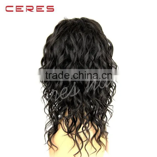Best Seller 20'' Unit Curled Indian Human Hair Wig for Black Women photo-5