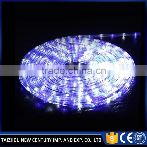 220v 240v Pure White Christmas Decorative 13mm Rope Light photo-5