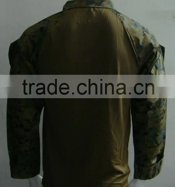 Combat Shirt Digital Woodland With Frog Logo photo-4