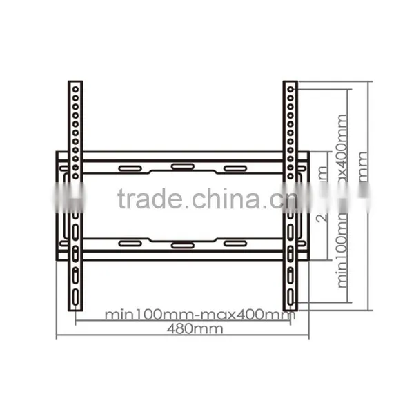 Drop Down Fijo Tv De Montaje En Pared Con El Estante Montado Techo Soportes Para Lcd Quality Choice photo-2