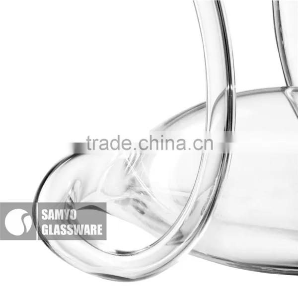 SAMYO Novelty High-end Snake Animal Shaped Glass Decanter photo-3