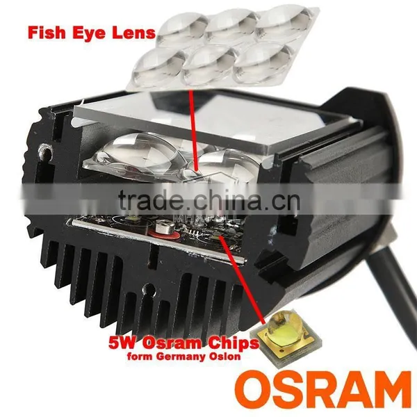 High Power 52 Inch Curved Led Light Bar, Osram Fish Eye 4d 52 Inch Curved Led Light Bar photo-2