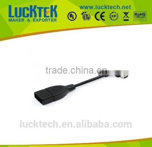 USB mini to USB A cable