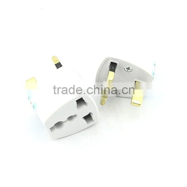 UK Plug Adapter, 3 Pin UK Adapter Plug, Universal Travel Converter Plug photo-2
