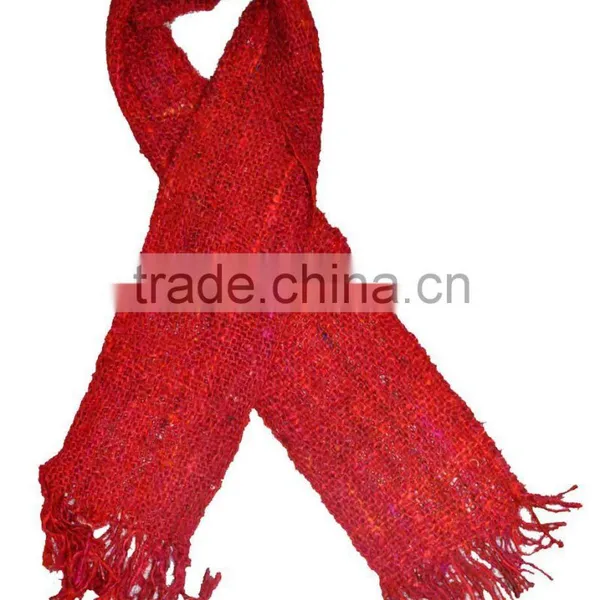 Recycled Yarn Silk Scarf
