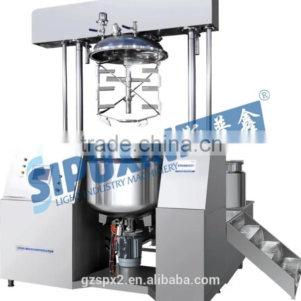 Vacuum Homogenizer Mayonnaise Making Mixer Machine With High Shear Mixer Supplier's Choice photo-2