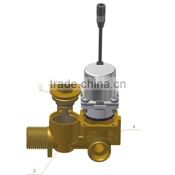 Water Magnetic Valve Infrared Automatic Sanitary Flow Control Brass Electric Water Valve photo-2