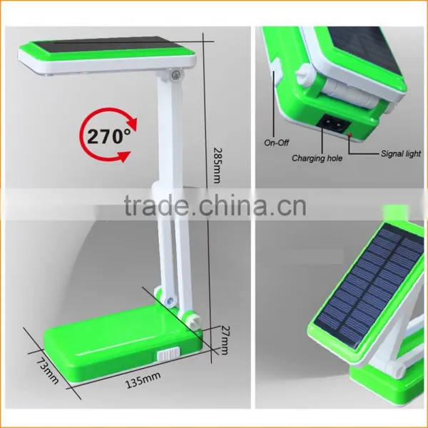 Newest 1.5w 850mAh Solar Led Desk Lamp photo-3