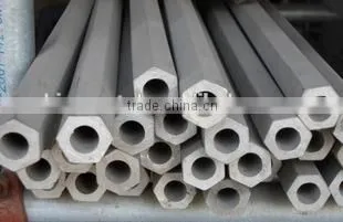 ASTM 304/TP316 Seamless Hollow Hexagonal Stainless Steel Pipe photo-3