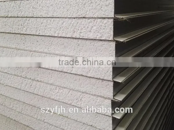 Fireproof EPS Sandwich Panel For Modern Prefabricated House photo-2