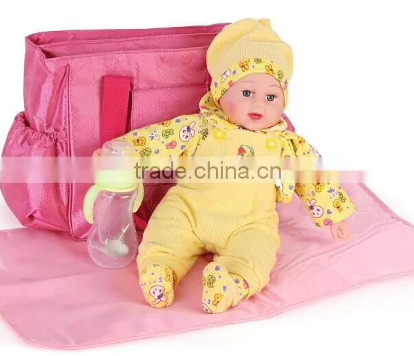 2015 Updated Waterproof Baby Mummy Diaper Bag Mom Nappy Bag photo-6