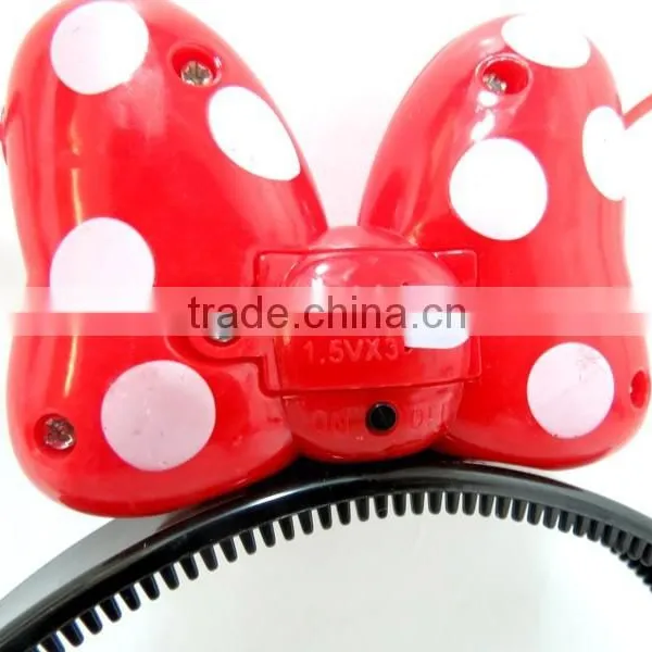 Promotional Plstic Hair Clip Flashing Led Light photo-5