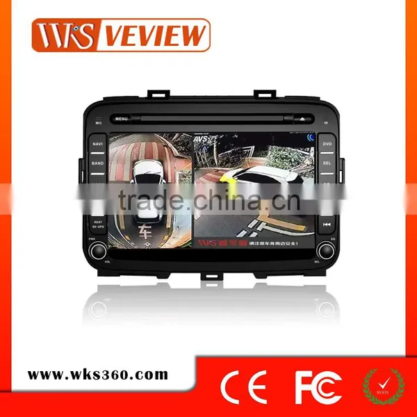 Car DVR HD 720P 360 Degree Car Security Camera VKS-V10 3D AVM photo-3
