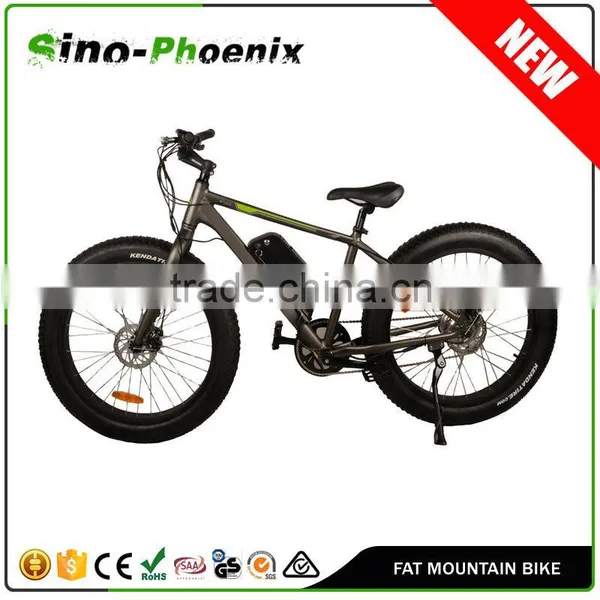 2016 Popular 350W Electric Bike With Fat Tyres ( PN- TDE00Z )
