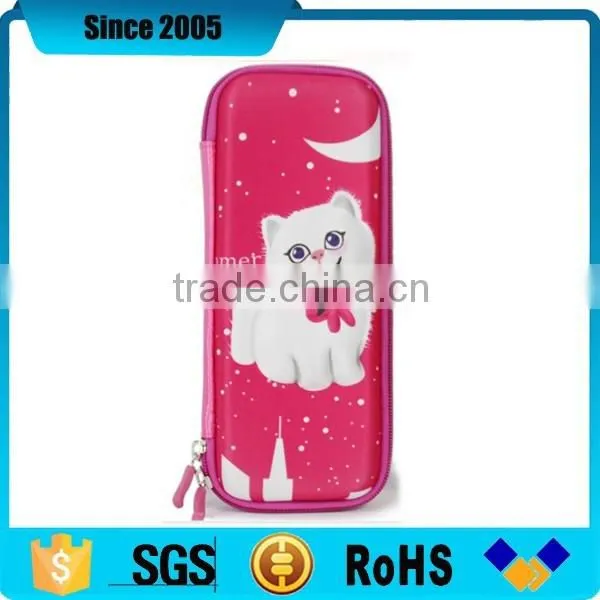 2016 Cute Eva Hard Pencil Case With Two Zipper Head photo-2