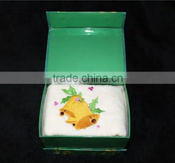 Textile of Christmas Gift Towel Box From China Supplier