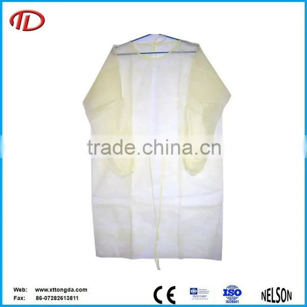 Non-woven Isolation Disposable Surgical Graduation Cap and Gown